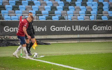 26 Kasım 2023: Orgryte IS ve Nordic United FC arasındaki ön eleme maçı. Nihai sonuç 1-0. 
