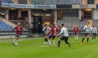 26 Kasım 2023: Orgryte IS ve Nordic United FC arasındaki ön eleme maçı. Nihai sonuç 1-0. 