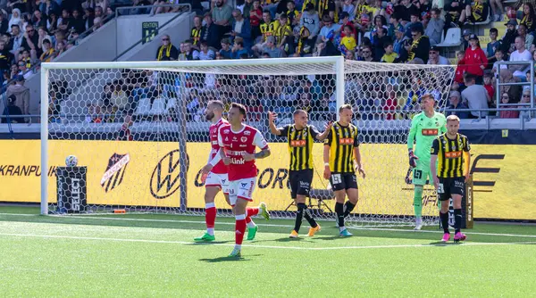 Stock image May, 12, 2024: Moment in match between BK Hacken and Kalmar FF. Final result 3-1. 