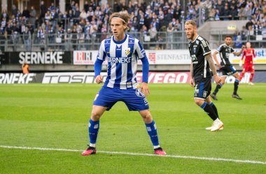 7 Ekim 2023: Oyuncu Lucas Kahed, IFK Gothenburg ile IK Sirius arasındaki maçta. Sonuç: 0-1. 