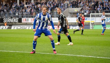 7 Ekim 2023: Oyuncu Lucas Kahed, IFK Gothenburg ile IK Sirius arasındaki maçta. Sonuç: 0-1. 