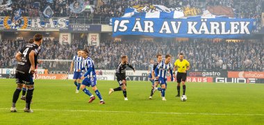 7 Ekim 2023: IFK Göteborg ile IK Sirius arasındaki maç. Sonuç: 0-1. 