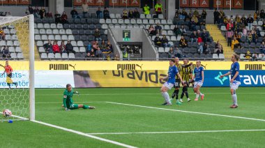5 Temmuz 2024: İsveç futbol liginde BK Hacken ve Trelleborgs FF arasında maç zamanı. Nihai sonuç: 7-0. 