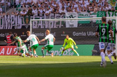 7 Temmuz 2024: İsveç futbol liginde GAIS ve Hammarby arasındaki maç. Son sonuç: 0-0.