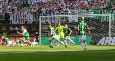 7 Temmuz 2024: İsveç futbol liginde GAIS ve Hammarby arasındaki maç. Son sonuç: 0-0.