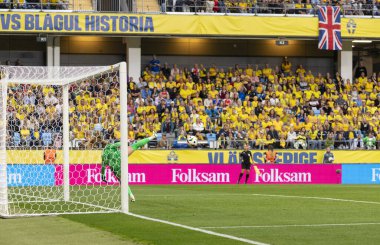 16 Temmuz 2024: İsveç ile İngiltere arasında oynanan UEFA Kadınlar EURO 2025 eleme maçı. Son sonuç: 0-0. 