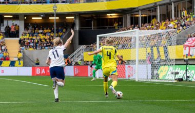 16 Temmuz 2024: İsveç için UEFA Kadınlar EURO 2025 eleme maçında İngiltere ile karşılaşma fırsatı. Son sonuç: 0-0. 
