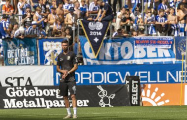 July 21st, 2024: Moment in match between IFK Gothenburg and Vasteras SK. Final result: 1-1.  clipart