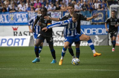 28 Ağustos 2024: IFK Göteborg ile IK Sirius arasındaki maç anı. Sonuç: 1-1. 