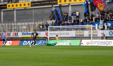 28 Ağustos 2024: IFK Göteborg ile IK Sirius arasındaki maç anı. Sonuç: 1-1. 
