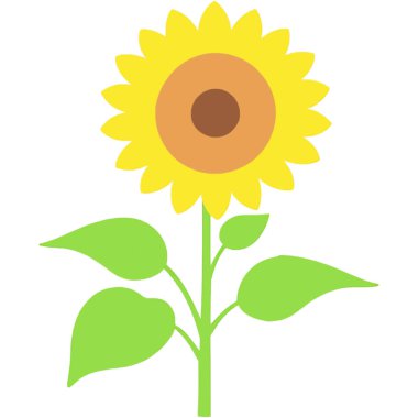 Parlak bir güneşin altındaki geniş bir tarlada dimdik duran canlı bir ayçiçeği doğanın güzelliğini ve yazın sıcaklığını temsil ediyor..