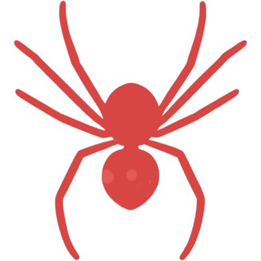 Örgü ören ağlarla avını yakalamak için bilinen bir eklembacaklı..