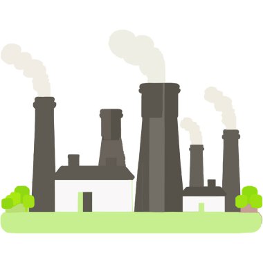 Kirliliğin çevre üzerindeki etkisini sembolize eden bir görüntü, hava kalitesi endişelerine odaklanıyor.