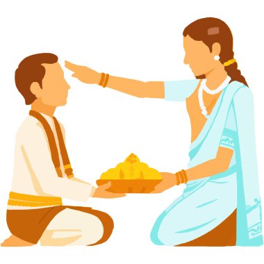 Bhai Dooj festivali Hint kültüründe erkek ve kız kardeş arasındaki bağı kutluyor..