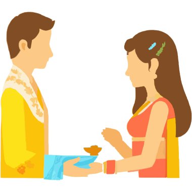 Bhai Dooj festivali Hint kültüründe erkek ve kız kardeş arasındaki bağı kutluyor..