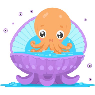 Bir ahtapot, sekiz dokunaçlı büyüleyici bir deniz yaratığı. Su altı ekosistemindeki eşsiz davranışları ve zekası ile tanınıyor..