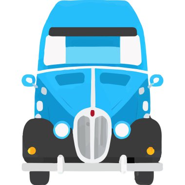 Çok iyi korunmuş, zamansız tasarımı ve nostaljik çekiciliği temsil eden eski model bir araba..