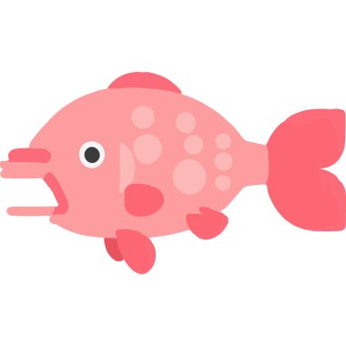 Huzurlu bir sualtı dünyasında zarafetle yüzen parıldayan bir balık..