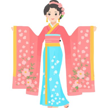 Vietnam 'ın zengin mirasını ve güzelliğini sergileyen geleneksel bir Vietnamlı kız..