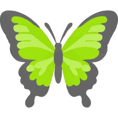 Kanatlarında karmaşık desenler olan renkli bir kelebek güzelliği ve doğayı simgeliyor..