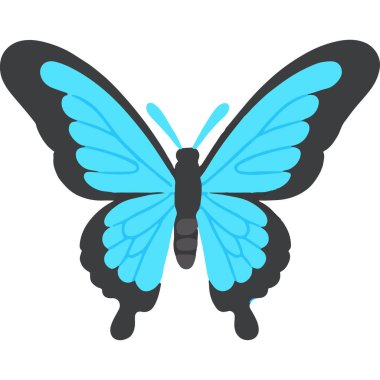 Kanatlarında karmaşık desenler olan renkli bir kelebek güzelliği ve doğayı simgeliyor..