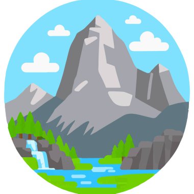 Karla çevrili görkemli bir dağ zirvesi ve vahşi doğa maceraperest kaşifler için mükemmel..