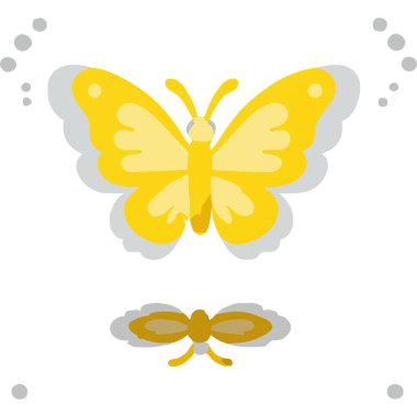 A colorful butterfly with intricate patterns on its wings, symbolizing beauty and nature. clipart