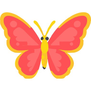 Kanatlarında karmaşık desenler olan renkli bir kelebek güzelliği ve doğayı simgeliyor..