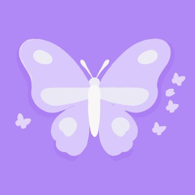 Kanatlarında karmaşık desenler olan renkli bir kelebek güzelliği ve doğayı simgeliyor..