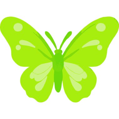 Kanatlarında karmaşık desenler olan renkli bir kelebek güzelliği ve doğayı simgeliyor..