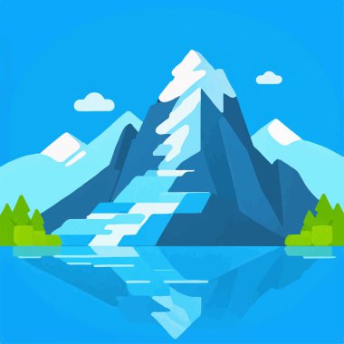 Karla çevrili görkemli bir dağ zirvesi ve vahşi doğa maceraperest kaşifler için mükemmel..