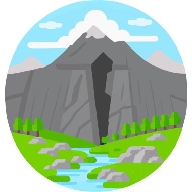 Karla çevrili görkemli bir dağ zirvesi ve vahşi doğa maceraperest kaşifler için mükemmel..