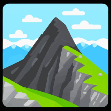 Karla çevrili görkemli bir dağ zirvesi ve vahşi doğa maceraperest kaşifler için mükemmel..