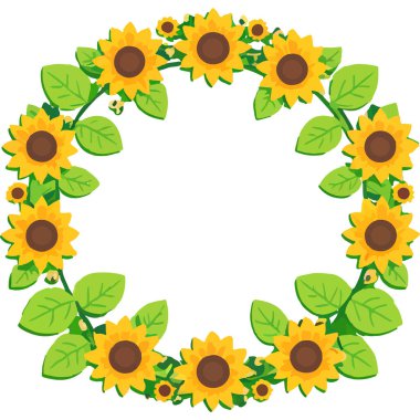 Canlı çiçeklerden yapılmış güzel bir çelenk, bayram süslemeleri için mükemmel..