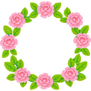 Canlı çiçeklerden yapılmış güzel bir çelenk, bayram süslemeleri için mükemmel..