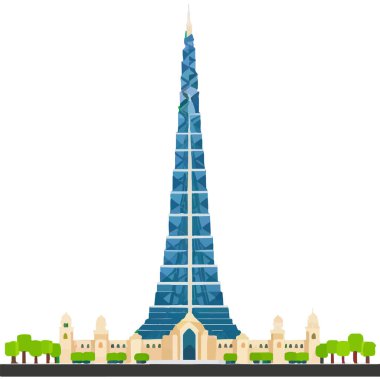 Burç Halife Dubai 'deki en uzun gökdelendir, modern mimari ve lüks sergilenmektedir..