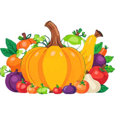 Cornucopia, genellikle Şükran Günü kutlamalarıyla ilişkilendirilen bolluk ve refahı temsil eder..