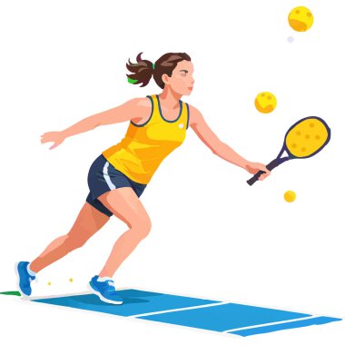 Pickleball, küçük bir sahada hafif bir topla oynanan hızlı bir raket sporudur..