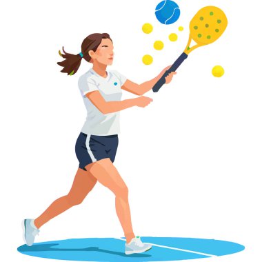 Pickleball, küçük bir sahada hafif bir topla oynanan hızlı bir raket sporudur..