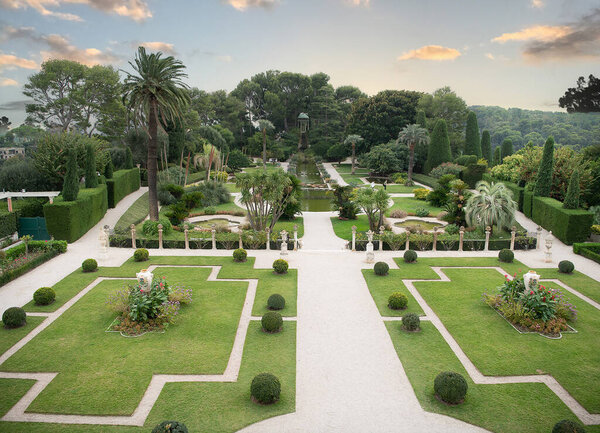 Villa Ephrussi de rothschild vue jardin