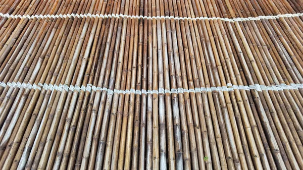 Närbild Bambu Textur För Bakgrund — Stockfoto