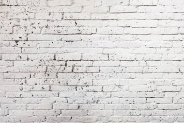 Beyaz tuğla duvar dokusu