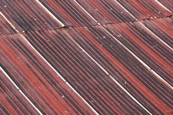 rusty old zinc roof sheet for background