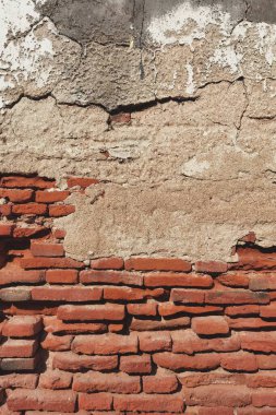 Arkaplan için beton duvar desenli tuğla duvar                                                                                                                         