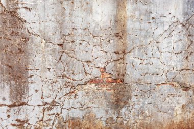 Arka plan için beton çatlamış duvar dokusu            