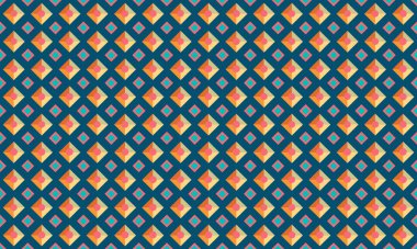 Kinetik Somut Tasarım Geometrik Şekiller Duvar Kağıdı Arkaplanı için Kusursuz Desen