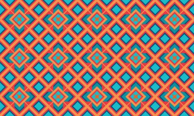 Abstract Art Geometric Seamless Pattern for Wallpaper Background