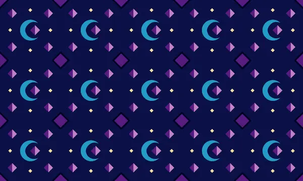 stock image Mystic Moon Geometric Shapes Seamless Pattern for Wallpaper Background