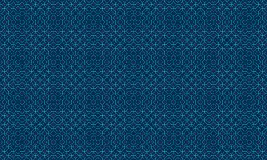 Techno Grid Geometric Shapes Seamless Pattern for Wallpaper Background