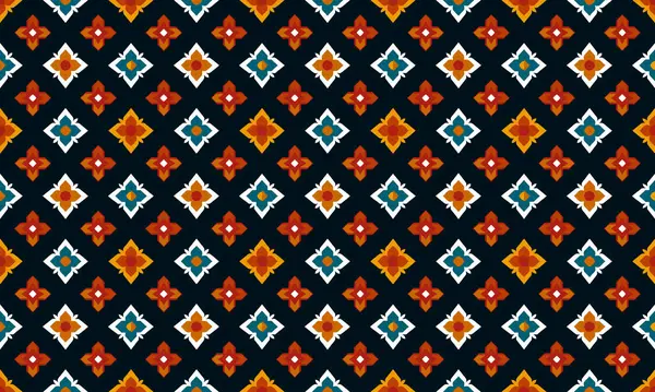 stock image Earthy Vibrance Geometric Shapes Seamless Pattern for Wallpaper Background